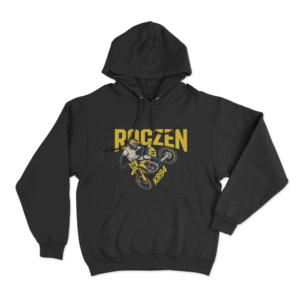 KR94 Moto Unisex Hoodie Black