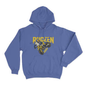 KR94 Moto Unisex Hoodie Blue